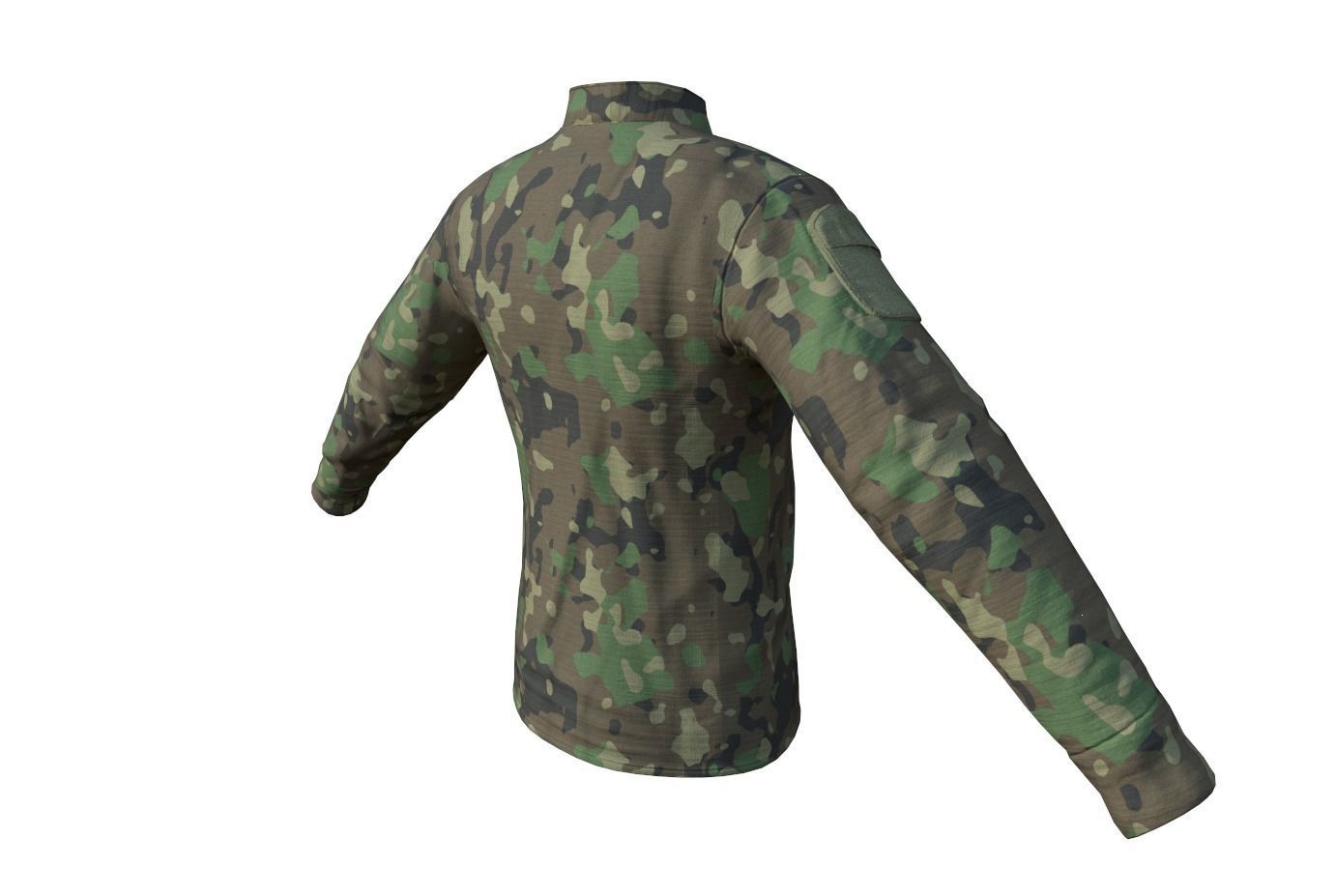 Velocity Systems Mens BOSS Rugby Tactical Shirt PBR Low-poly 3D model_40