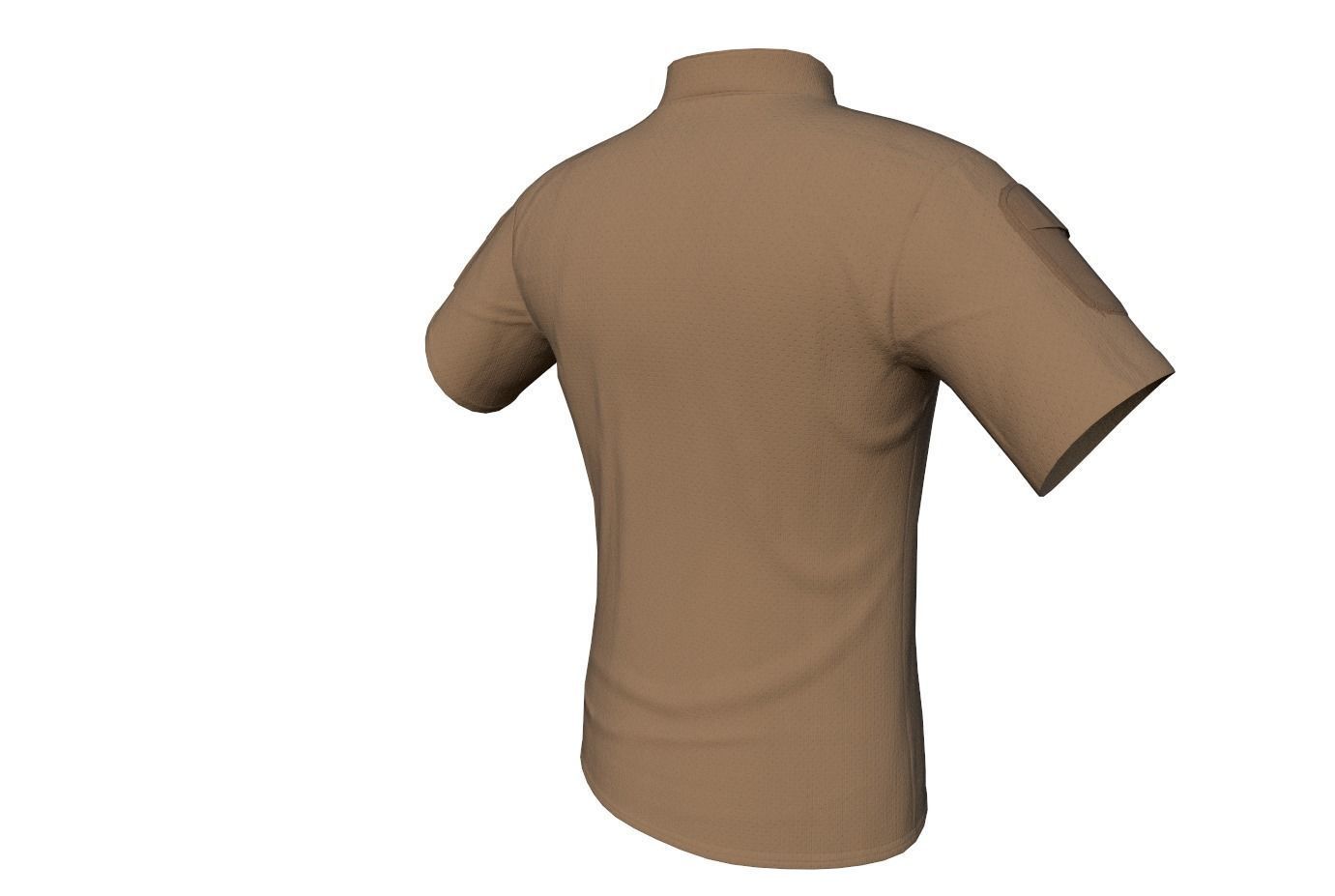 Velocity Systems Mens BOSS Rugby Tactical Shirt PBR Low-poly 3D model_47