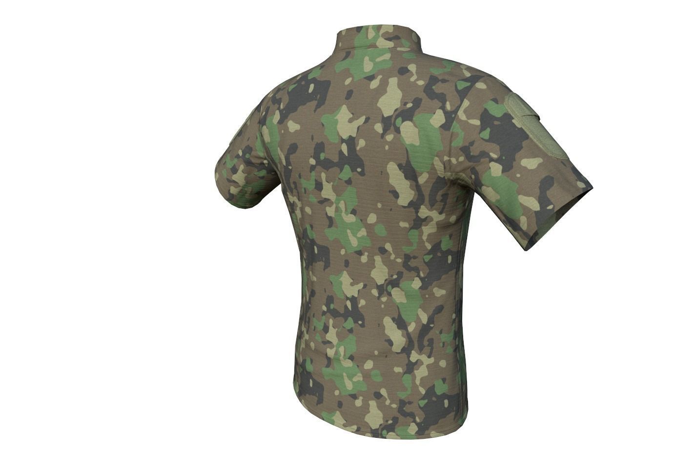 Velocity Systems Mens BOSS Rugby Tactical Shirt PBR Low-poly 3D model_48
