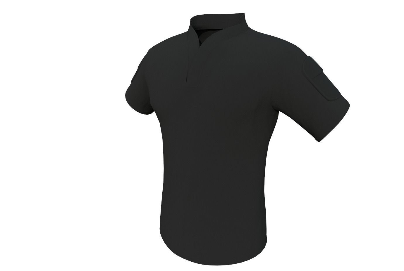 Velocity Systems Mens BOSS Rugby Tactical Shirt PBR Low-poly 3D model_41