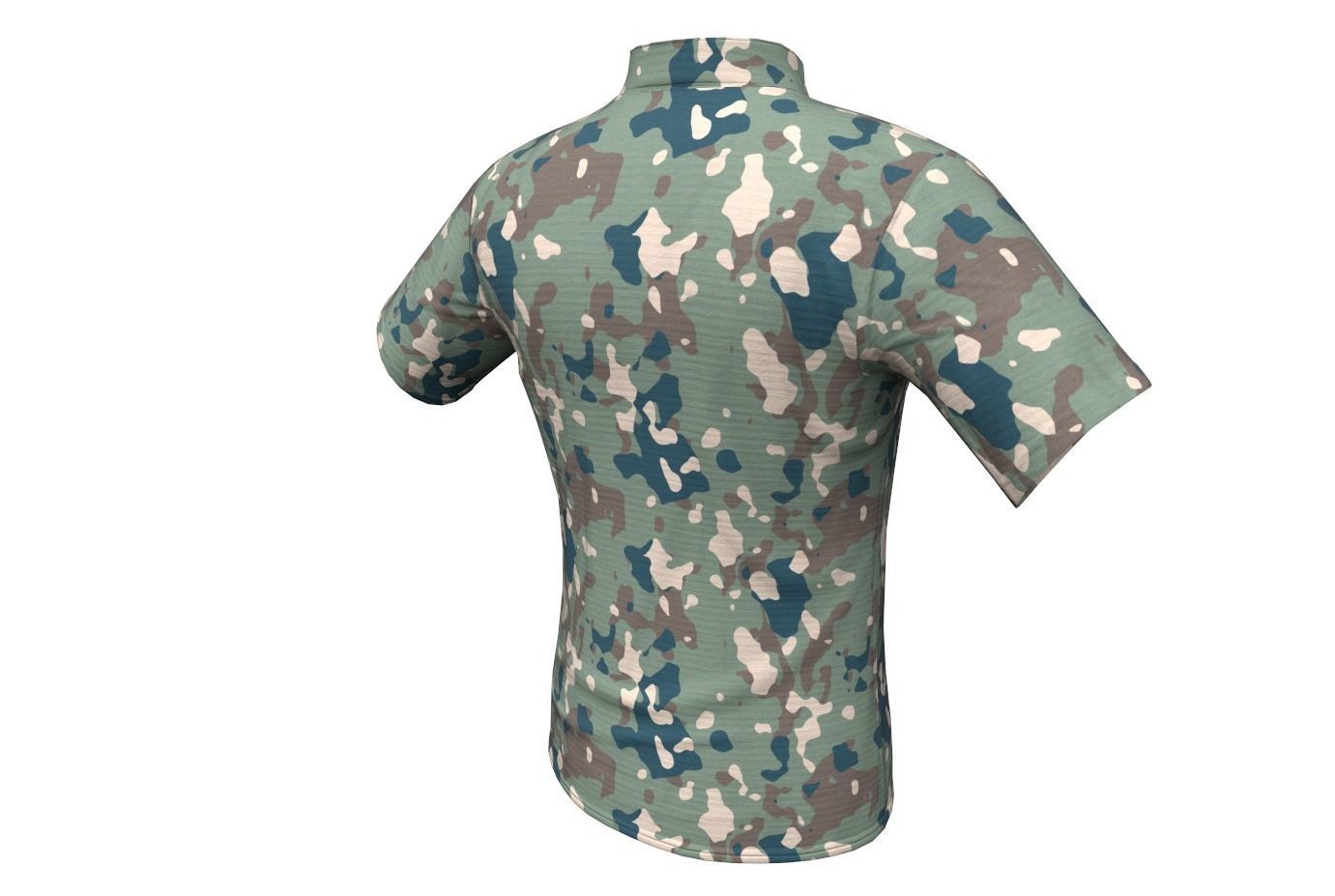 Velocity Systems Mens BOSS Rugby Tactical Shirt PBR Low-poly 3D model_56