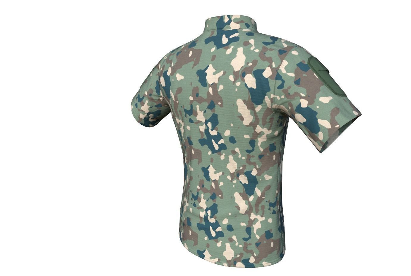 Velocity Systems Mens BOSS Rugby Tactical Shirt PBR Low-poly 3D model_37