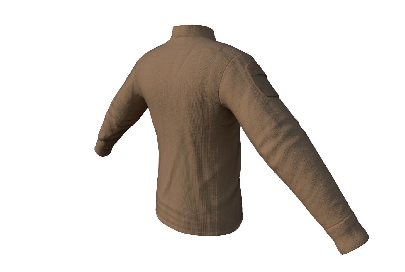 Velocity Systems Mens BOSS Rugby Tactical Shirt PBR Low-poly 3D model_14