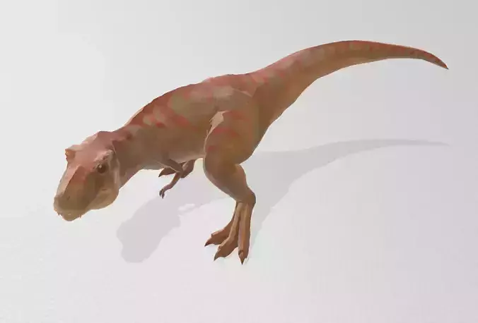 T-Rex STL dinosaur 3D print model