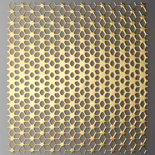 Panel lattice 5 3D model