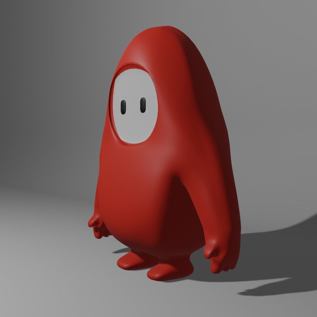 Fall guy character from Fall Guys 3D model_1