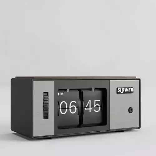 Slower Clock Low-poly 3D model