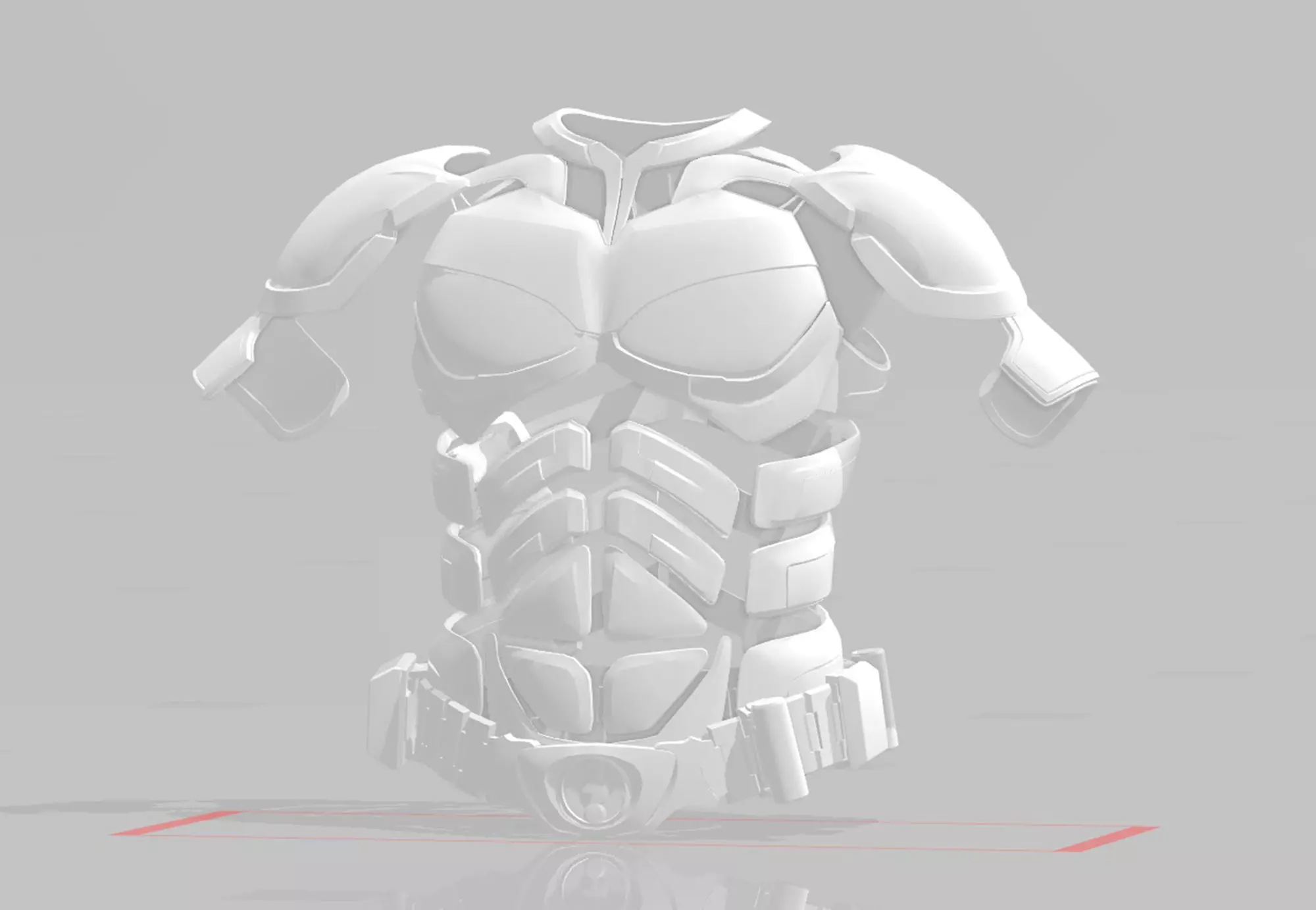 The Dark Knight Inspired Torso Bundle 3D print model_0