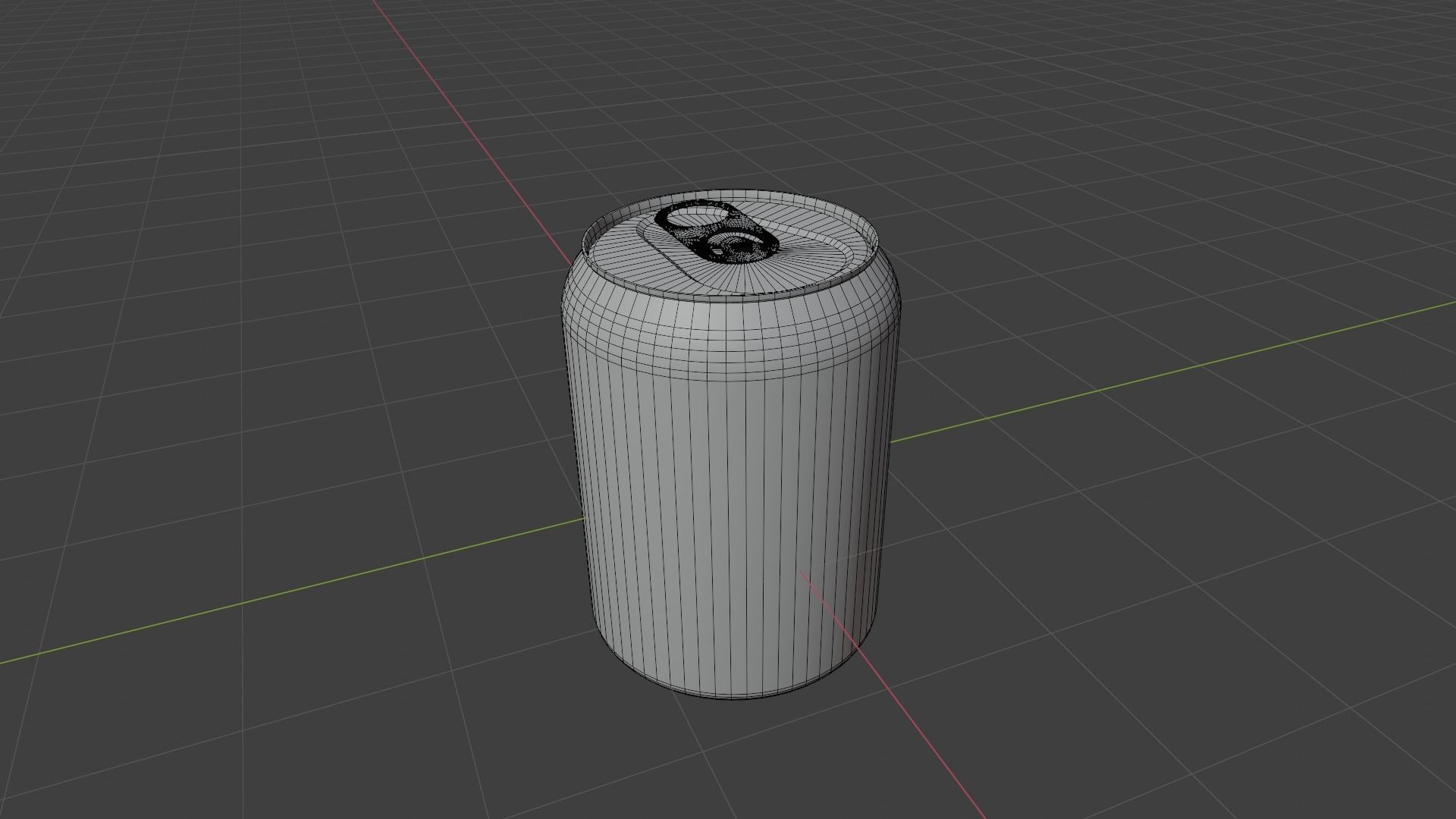 Standard Soda Can Free 3D model_1