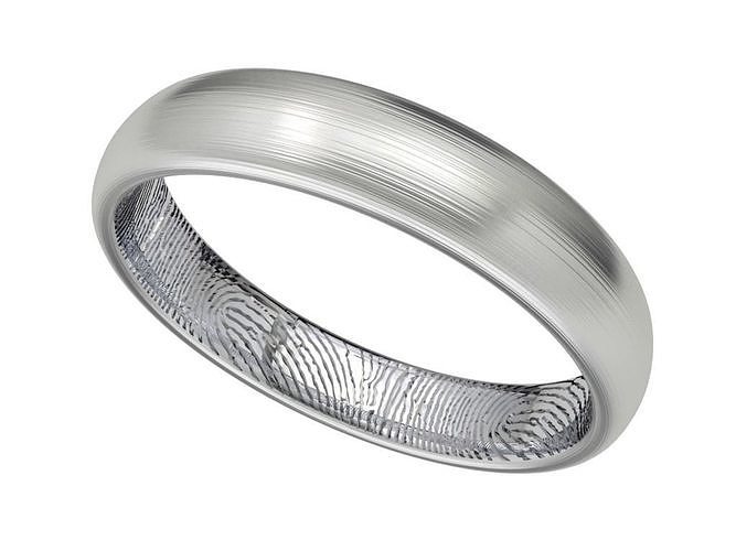 Fingerprint Ring Band From Inside Sculpt-CC103  3D print model