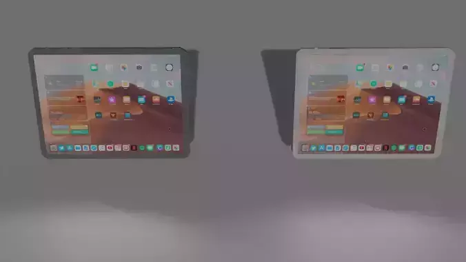 Low-Poly-Ipad-Pro-2020 ipad pro