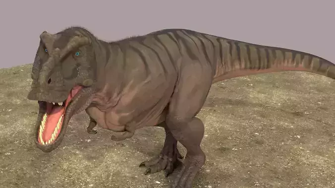 Tyrannosaurus Rex Fully Rigged