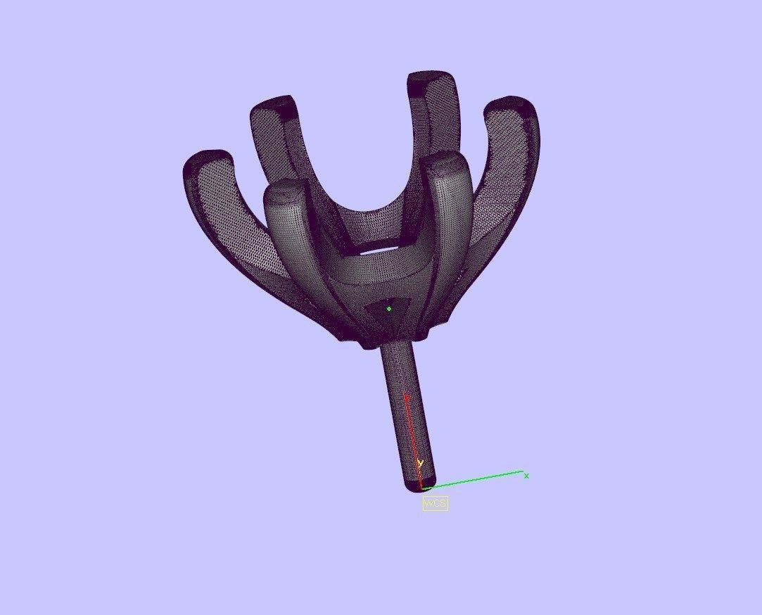 Engagement Ring Hybrid Style-CC104 3D Model Collection_34