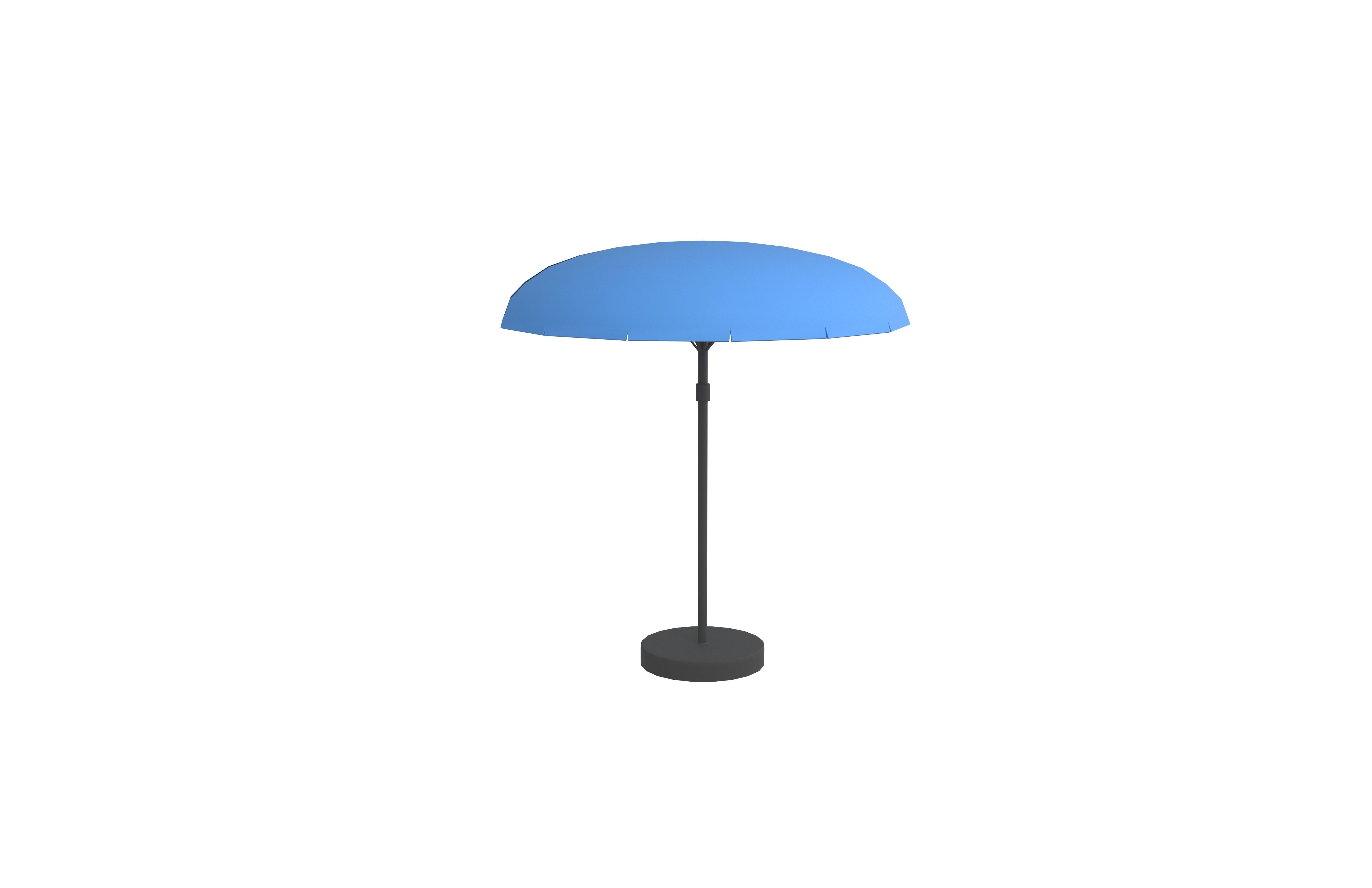 Garden Umbrella v1 009 Low-poly 3D model_3