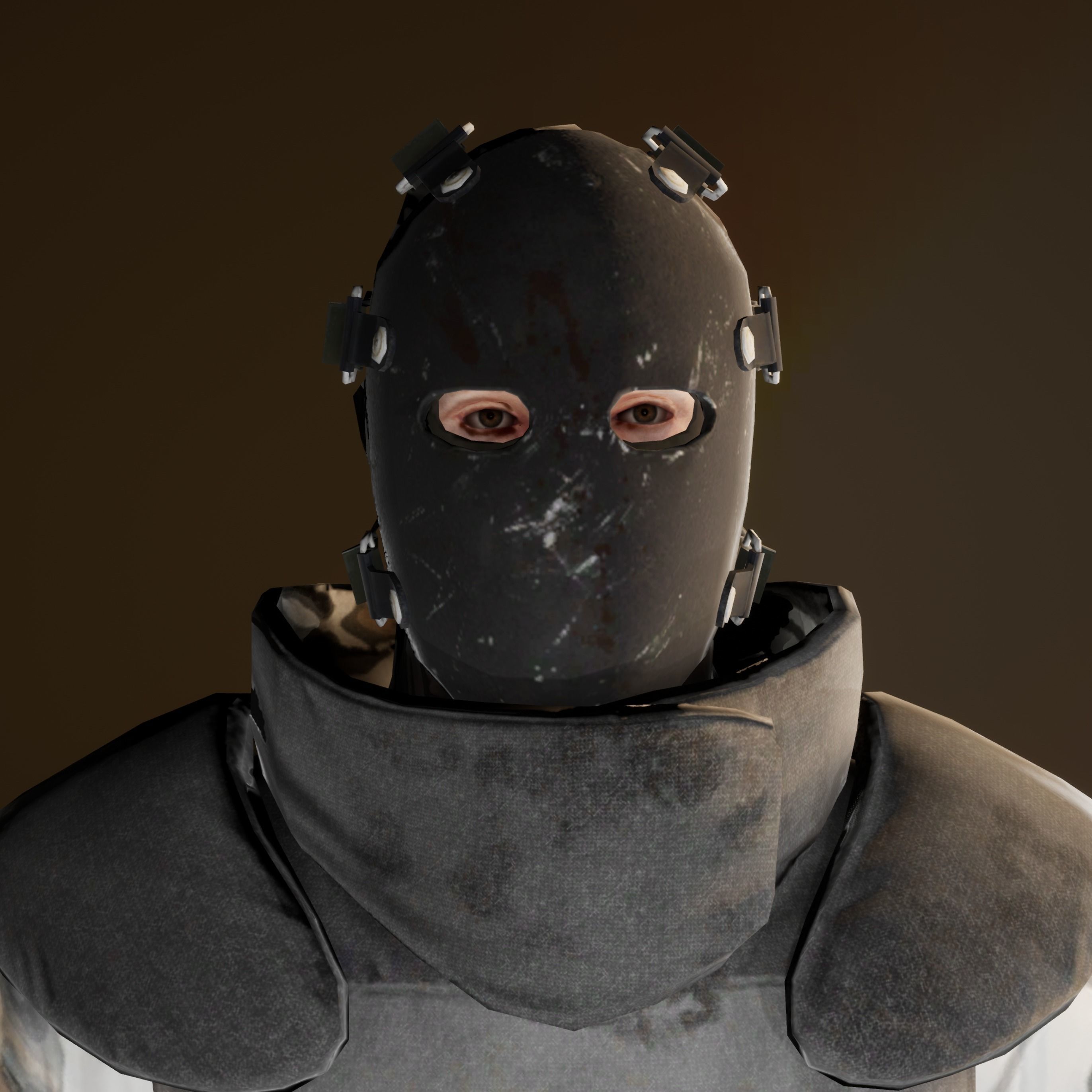 Enemy Soldiers Pack Low-poly 3D model_19