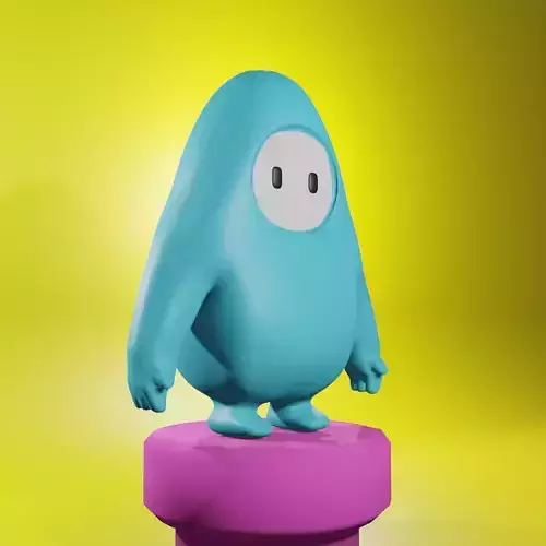 Fall Guys guy for 3d Printing 3D print model