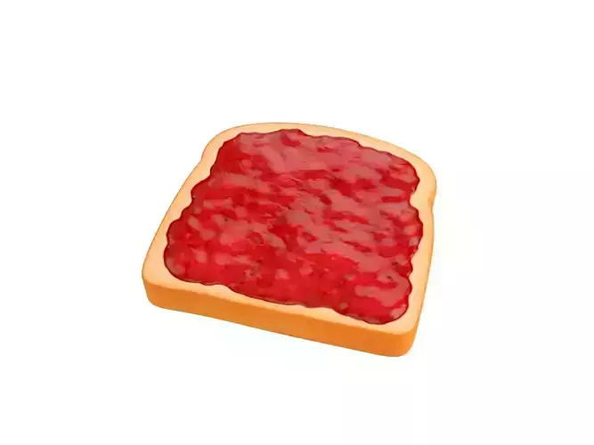 Toast with Jam