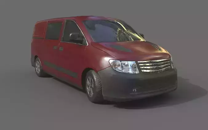 Generic Minivan Brown 