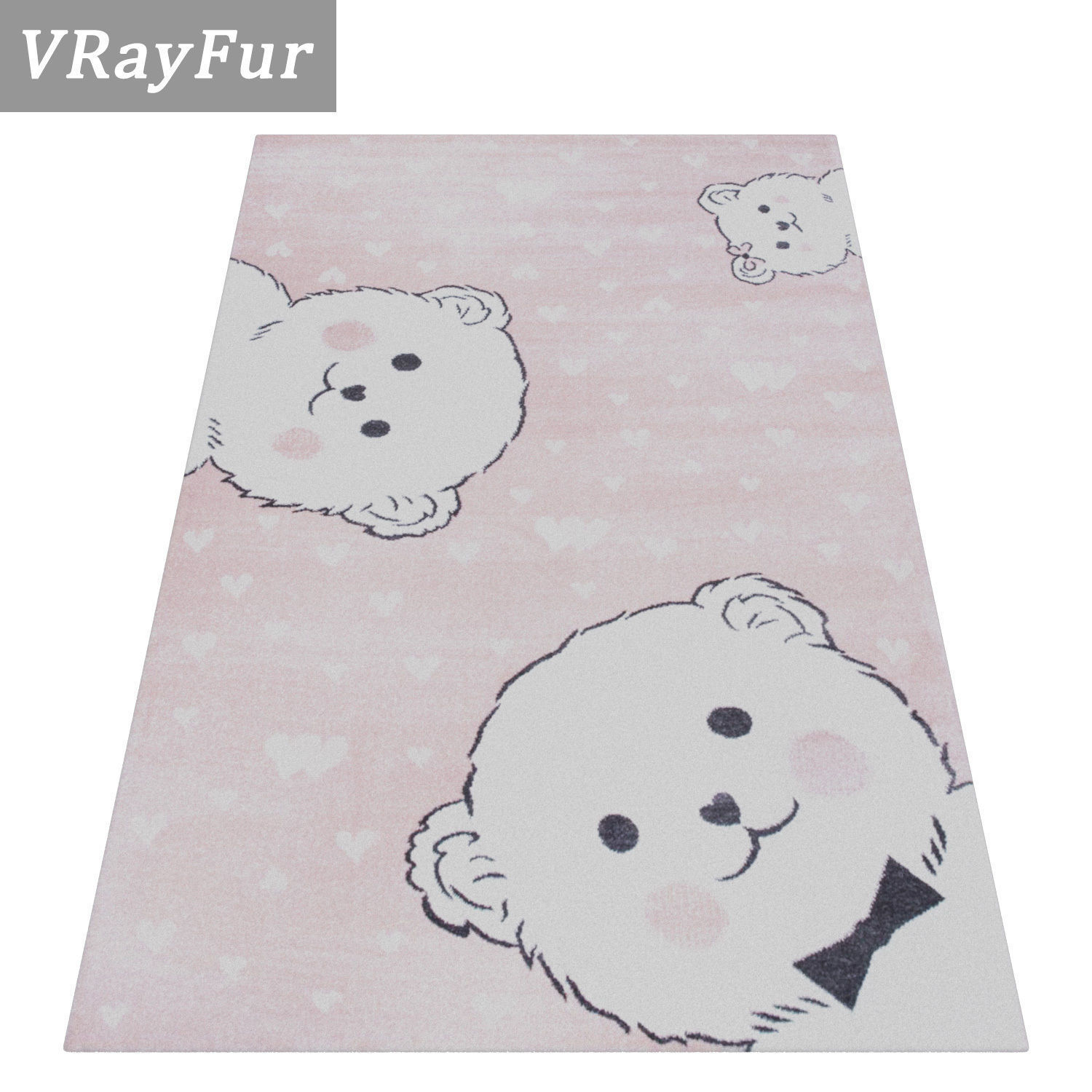 Rug Set 1282 3D model_2