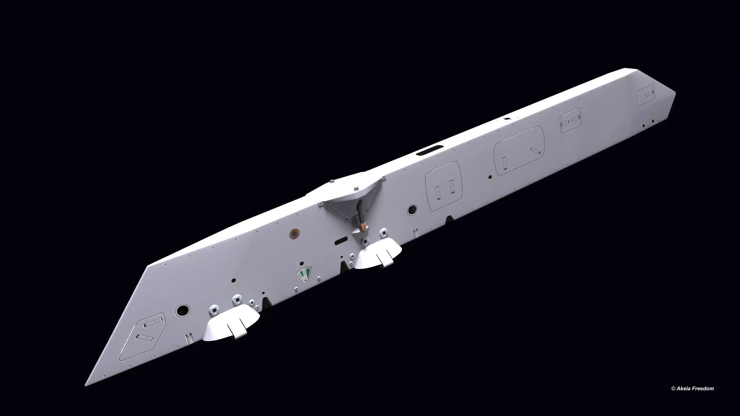 PU 708 Pylon 3D model_0