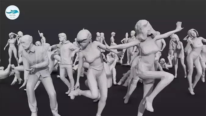 55 People Crowd Pack Set-05