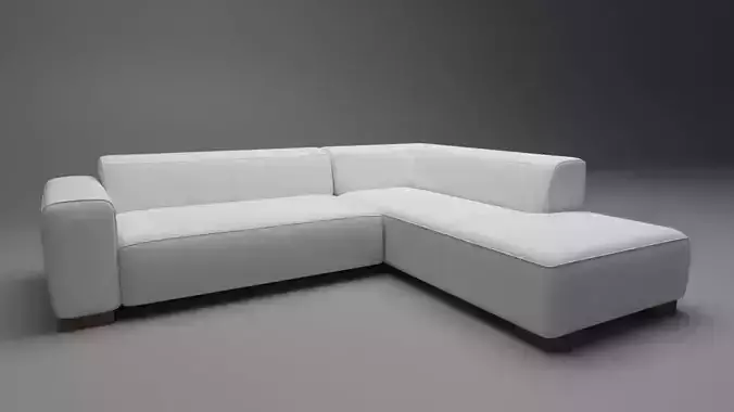 Sofa Assembly Kit Low-poly 3D model