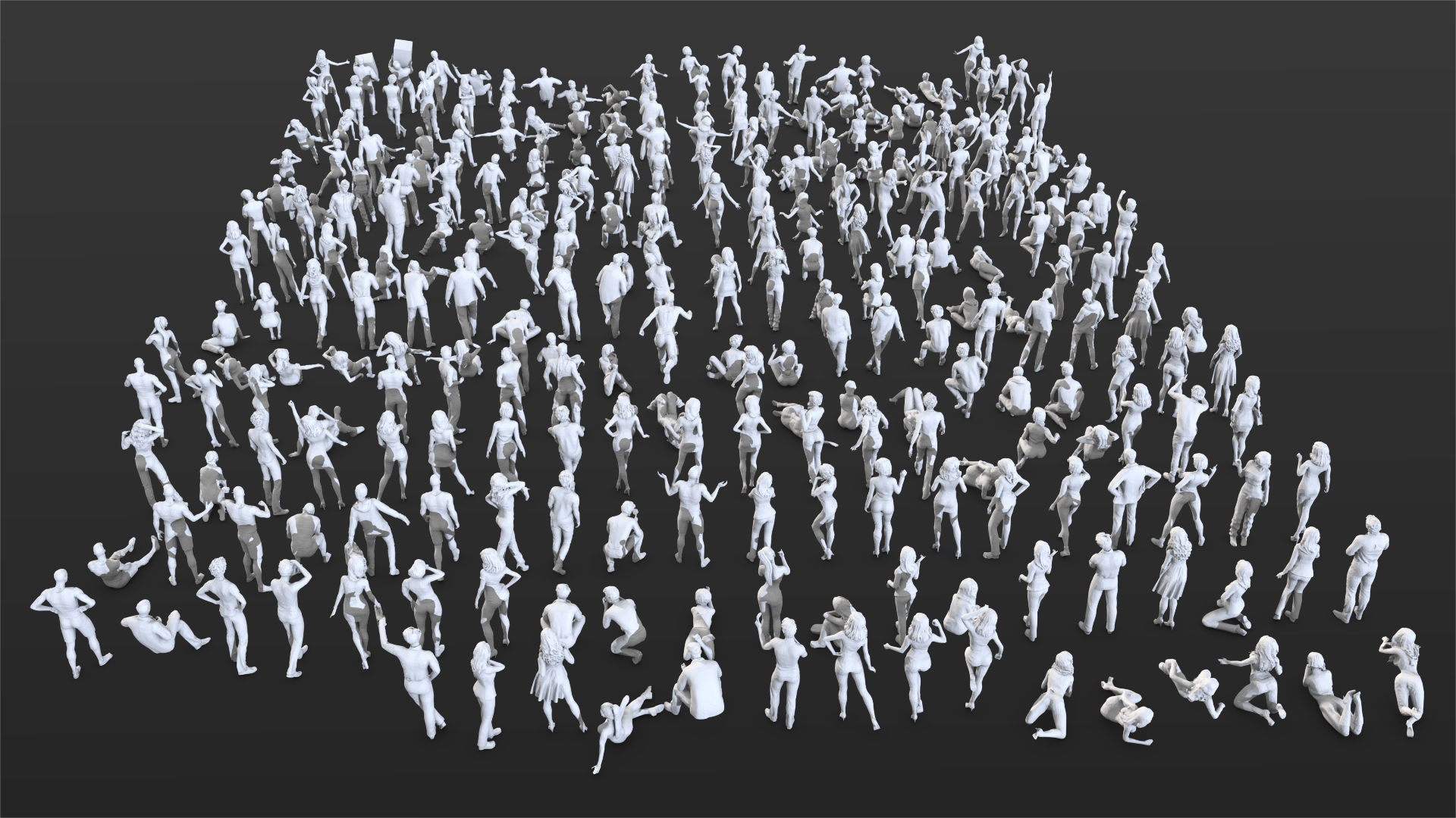 People Crowd Set-01 275  3D model_2