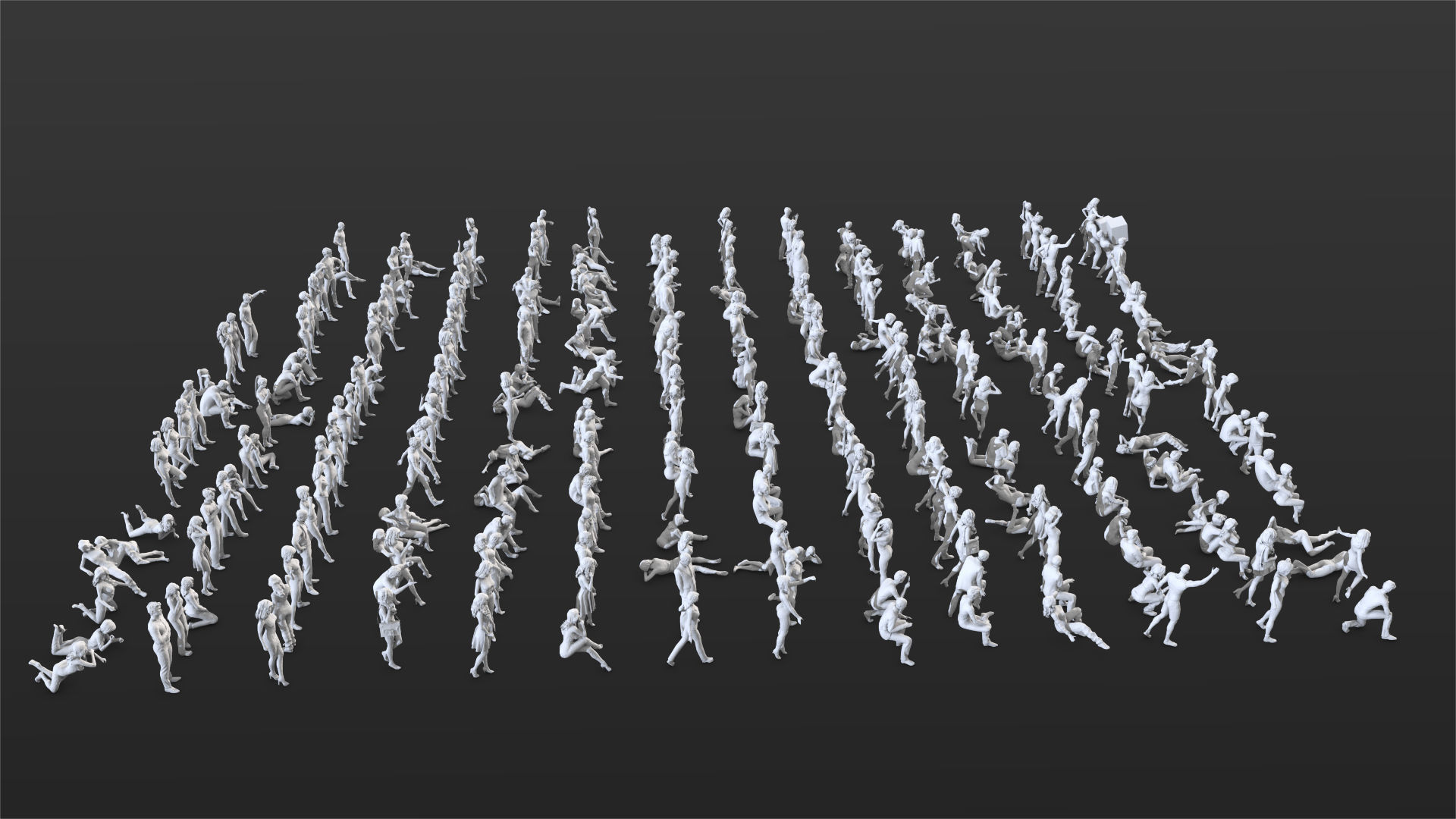 People Crowd Set-01 275  3D model_4