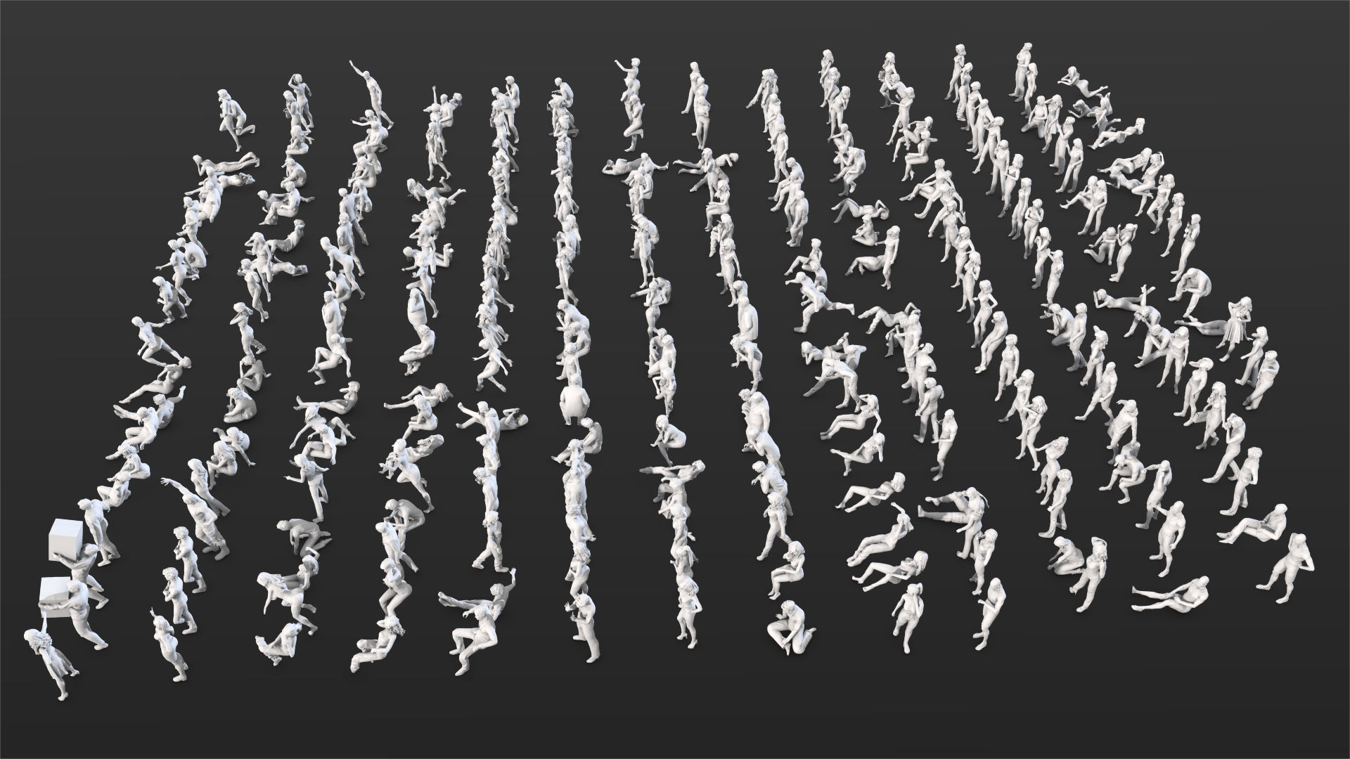 People Crowd Set-01 275  3D model_1