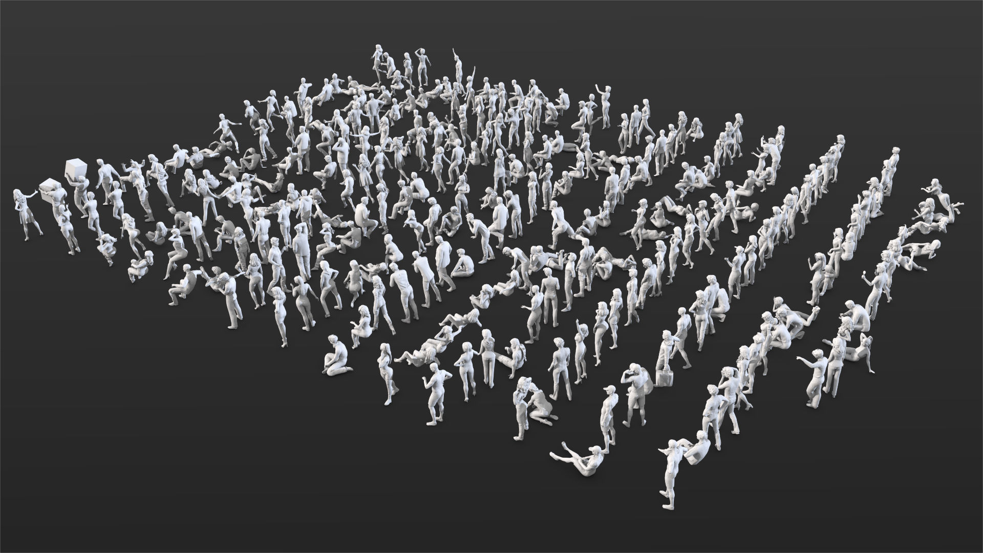 People Crowd Set-01 275  3D model_6