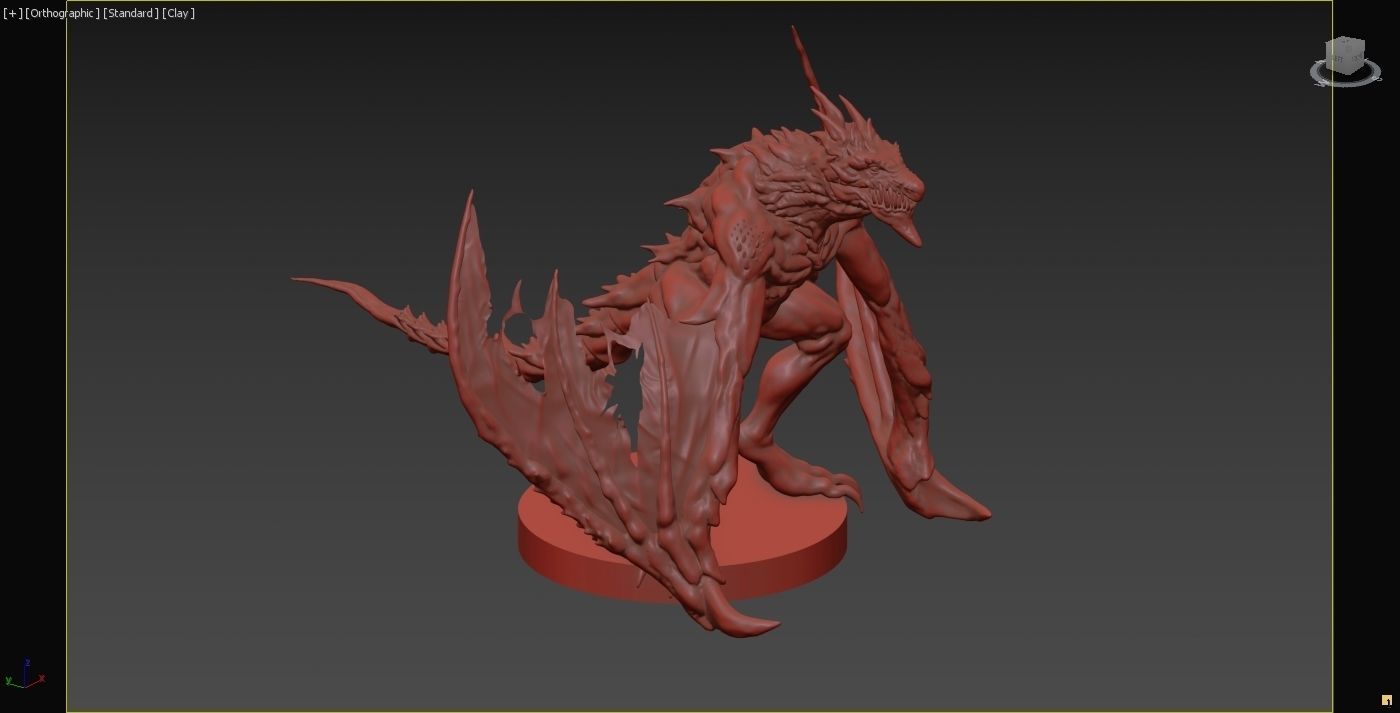 Winter Dragon 3D model_16