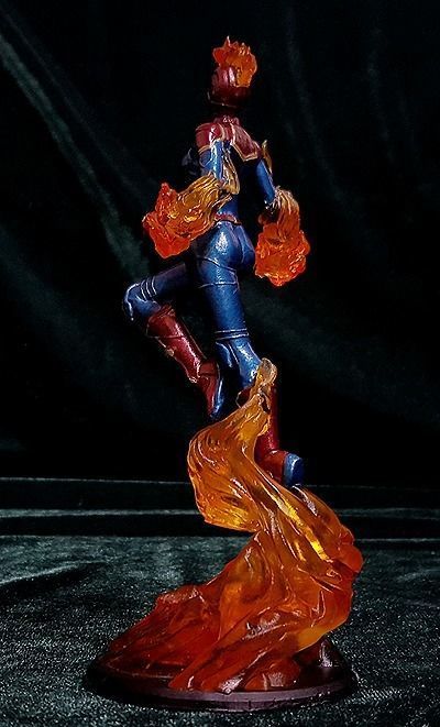 CAPTAIN MARVEL AVENGERS ENDGAME MCU STATUE PRINTABLE 3D print model_3