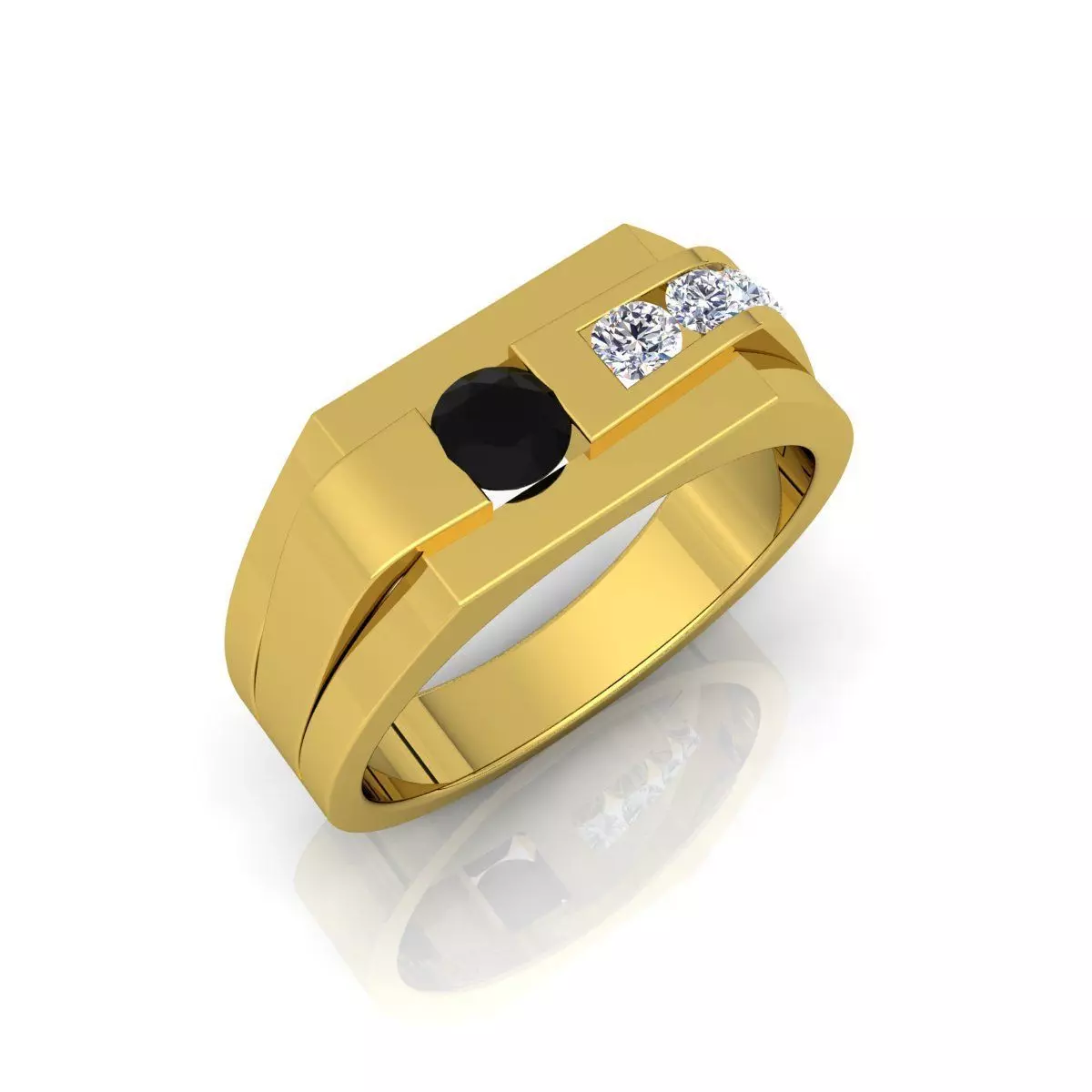 Mens Ring  3D print model_0