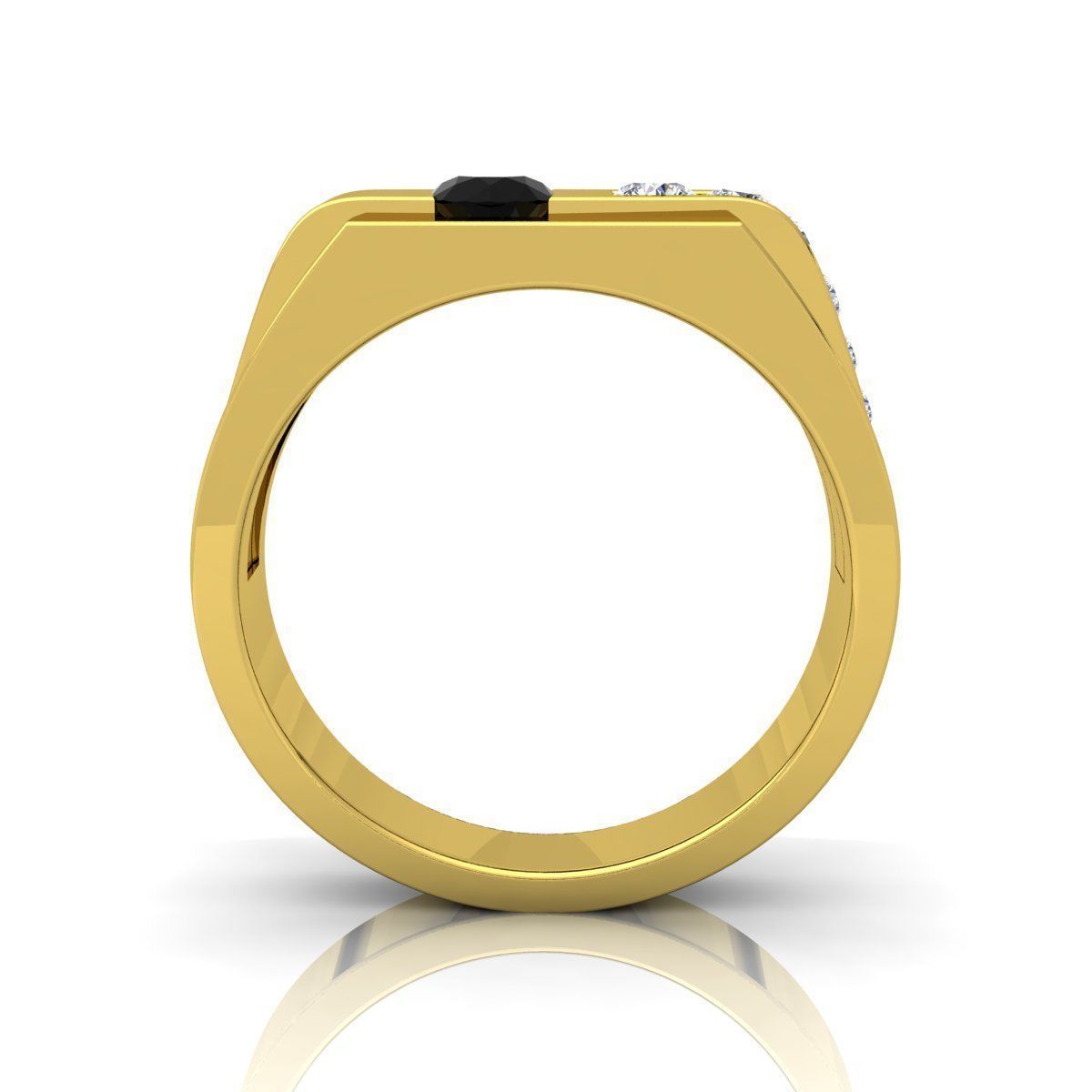 Mens Ring  3D print model_5