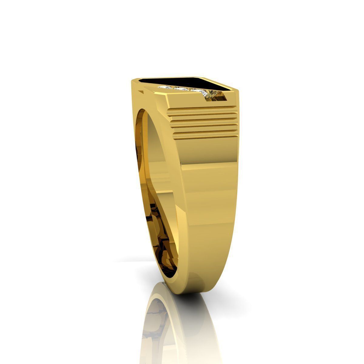 Mens Ring 3D print model_2