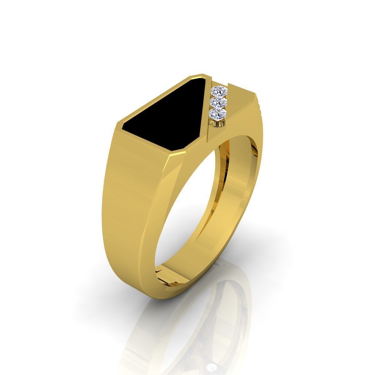 Mens Ring 3D print model_7