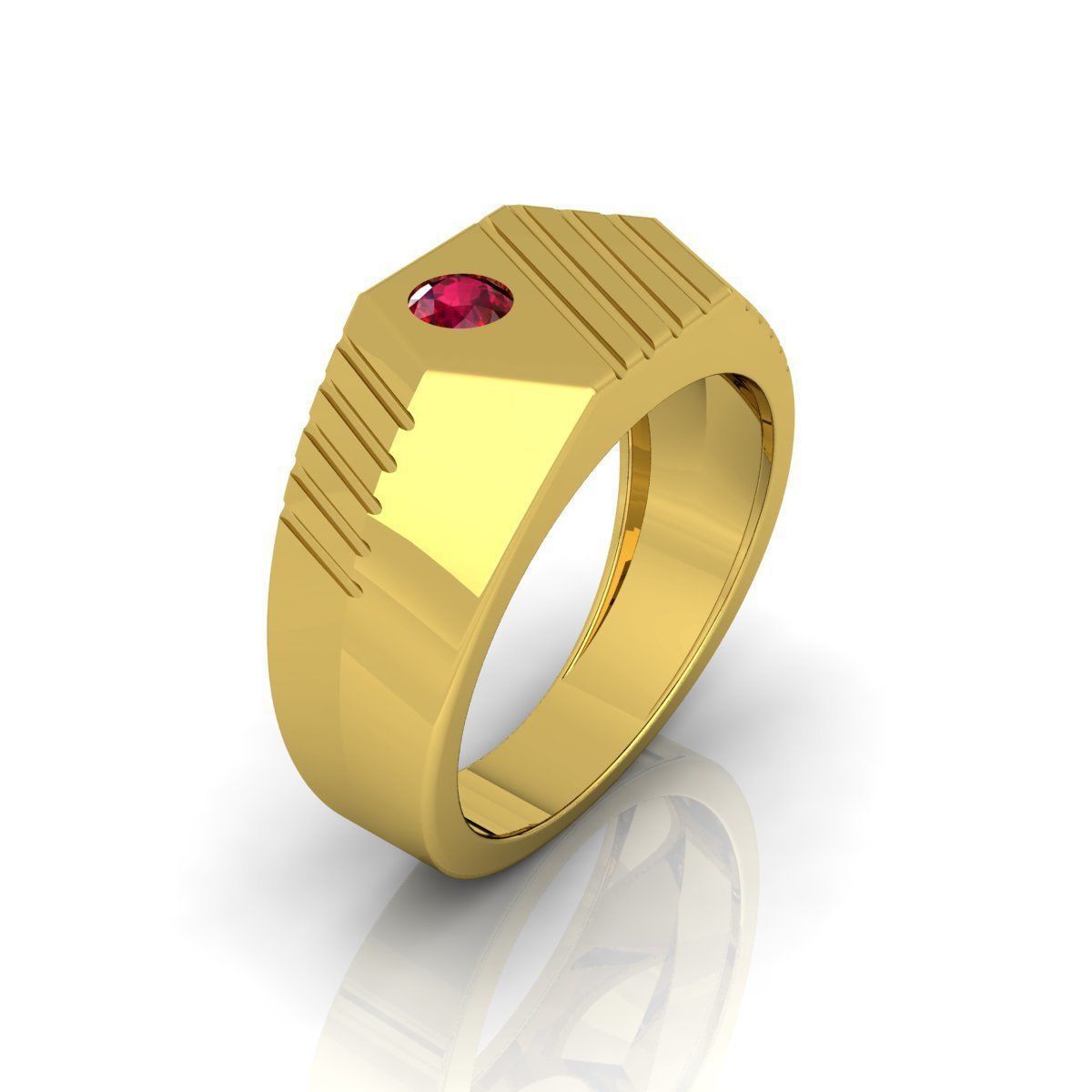 mens Ring 3D print model_4