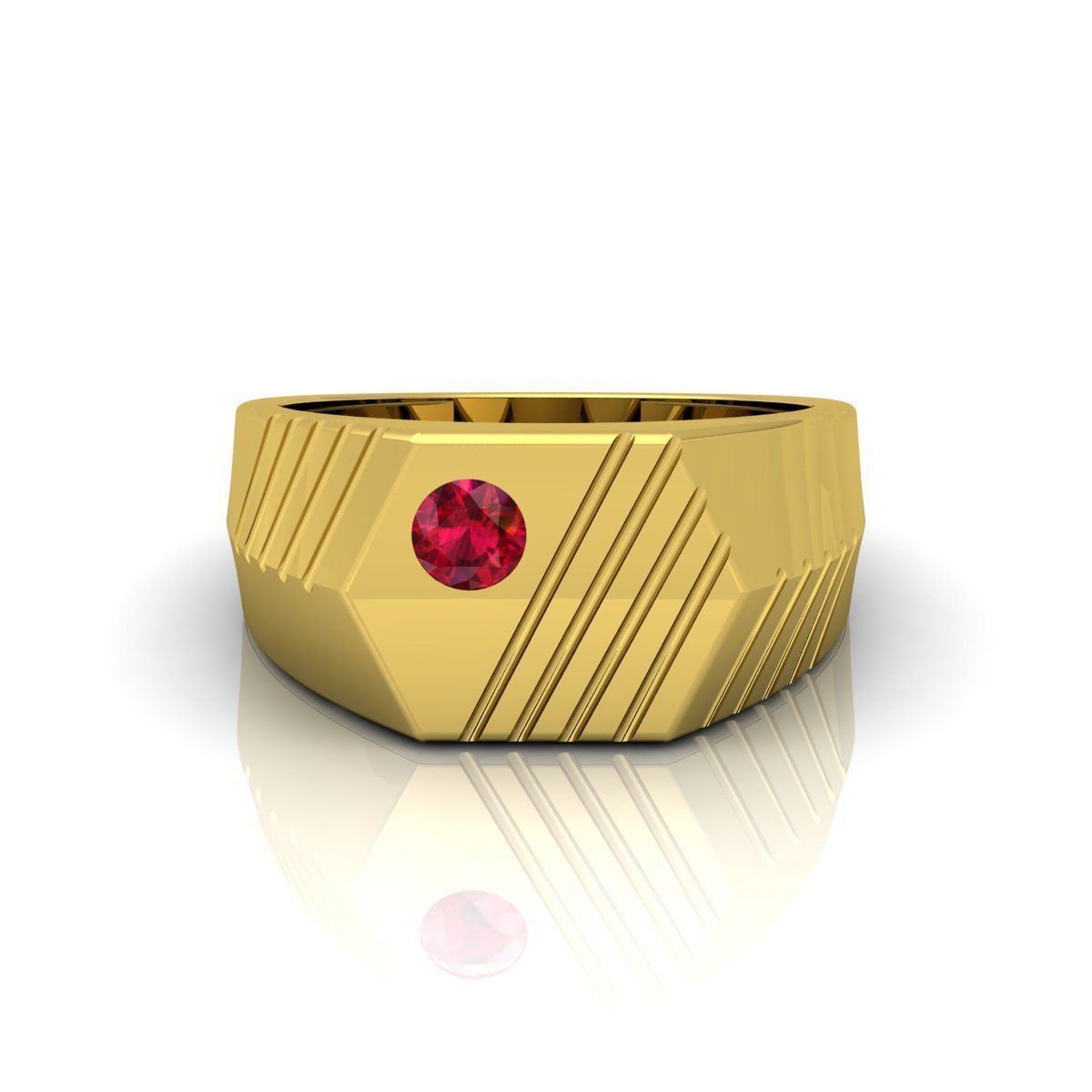 mens Ring 3D print model_1