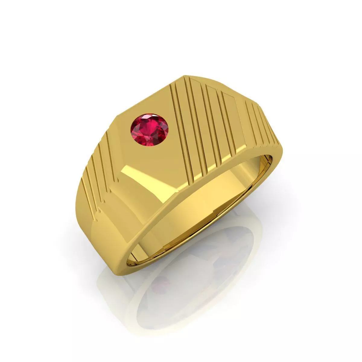 mens Ring 3D print model_0