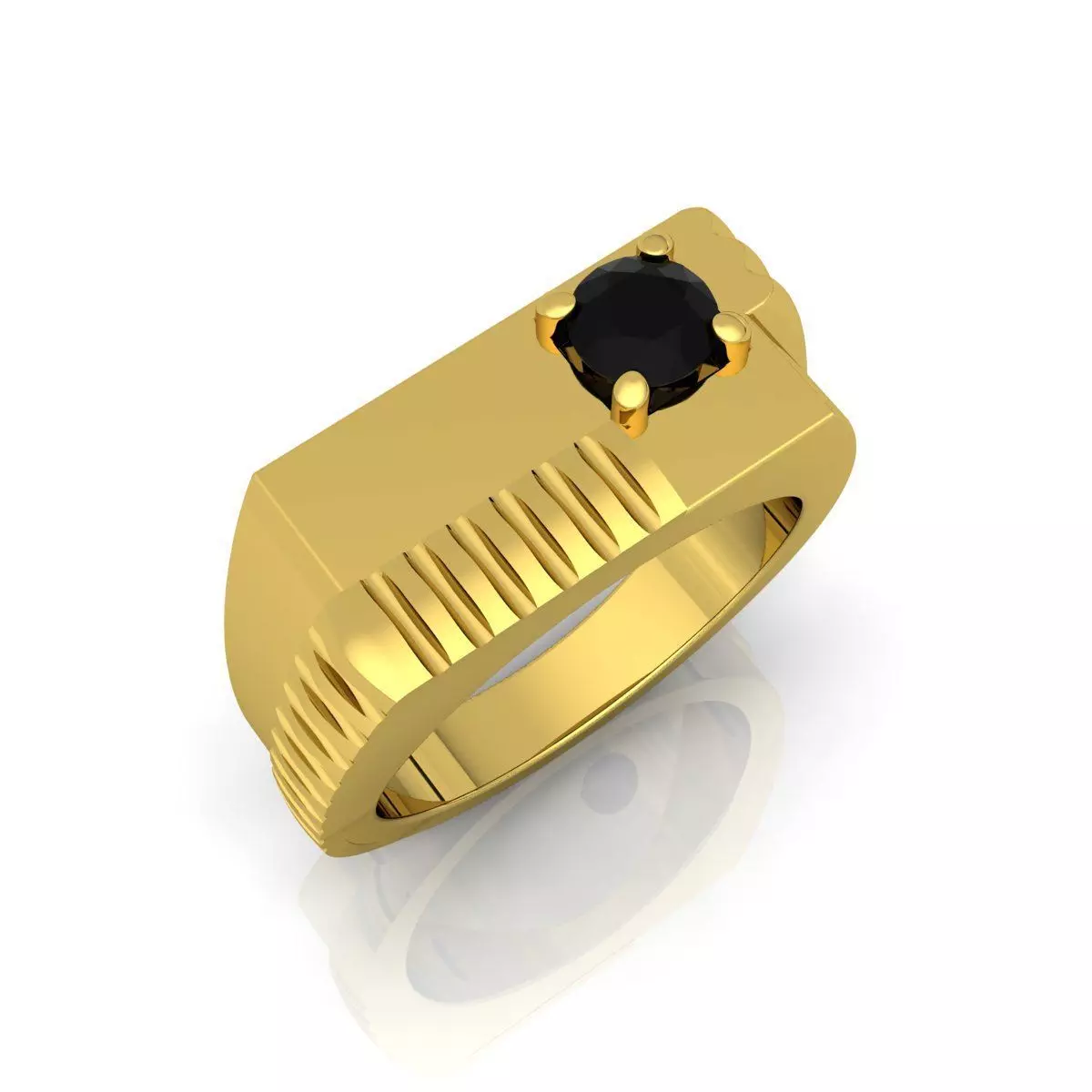 Mens Ring  3D print model_0