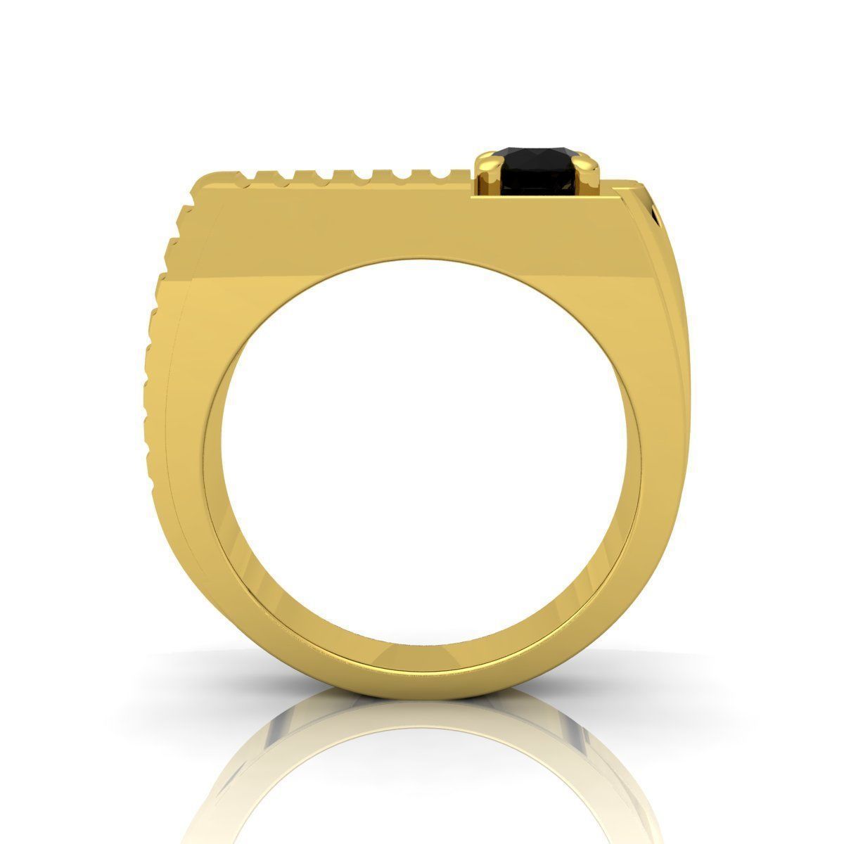 Mens Ring  3D print model_6