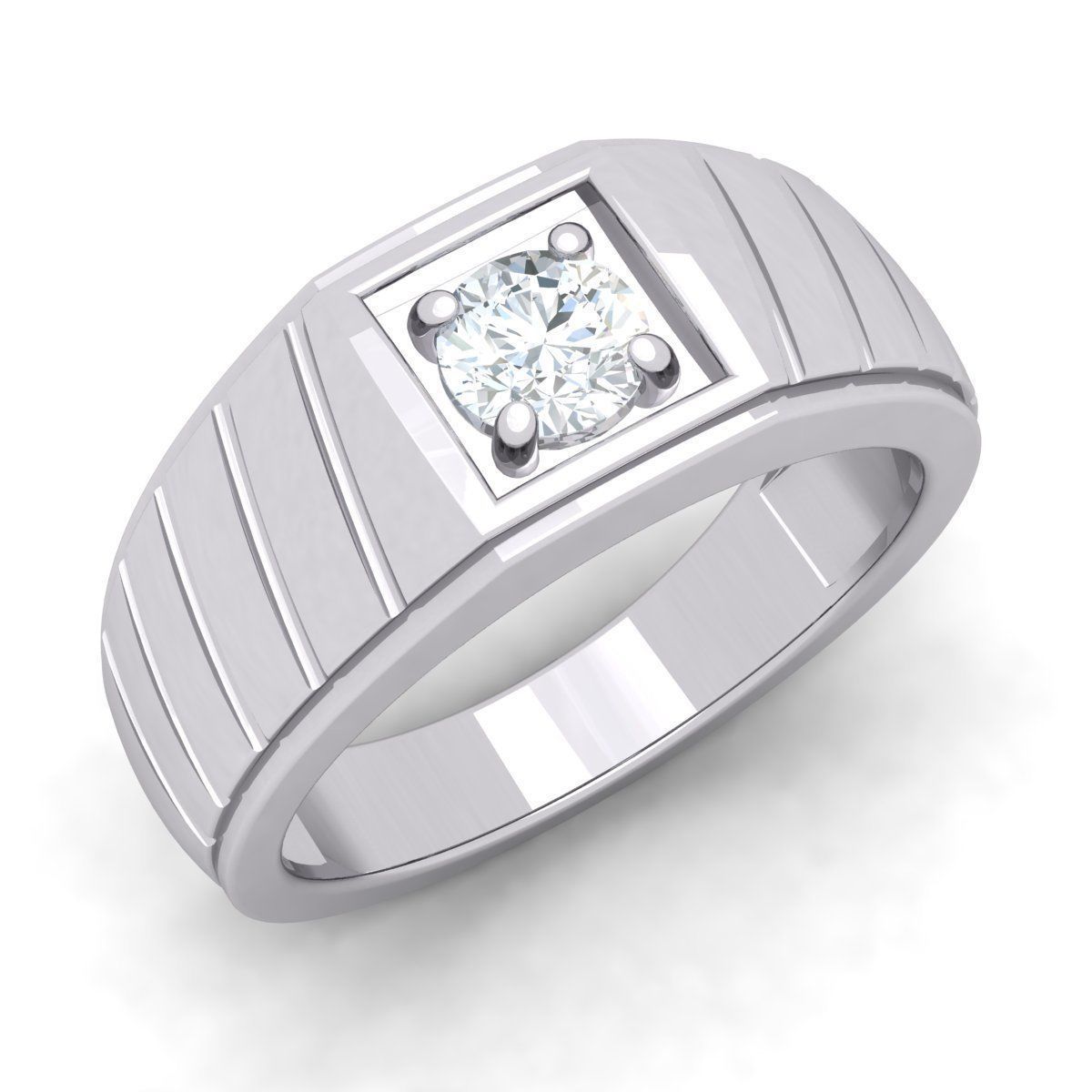 Mens Ring 3D print model_10