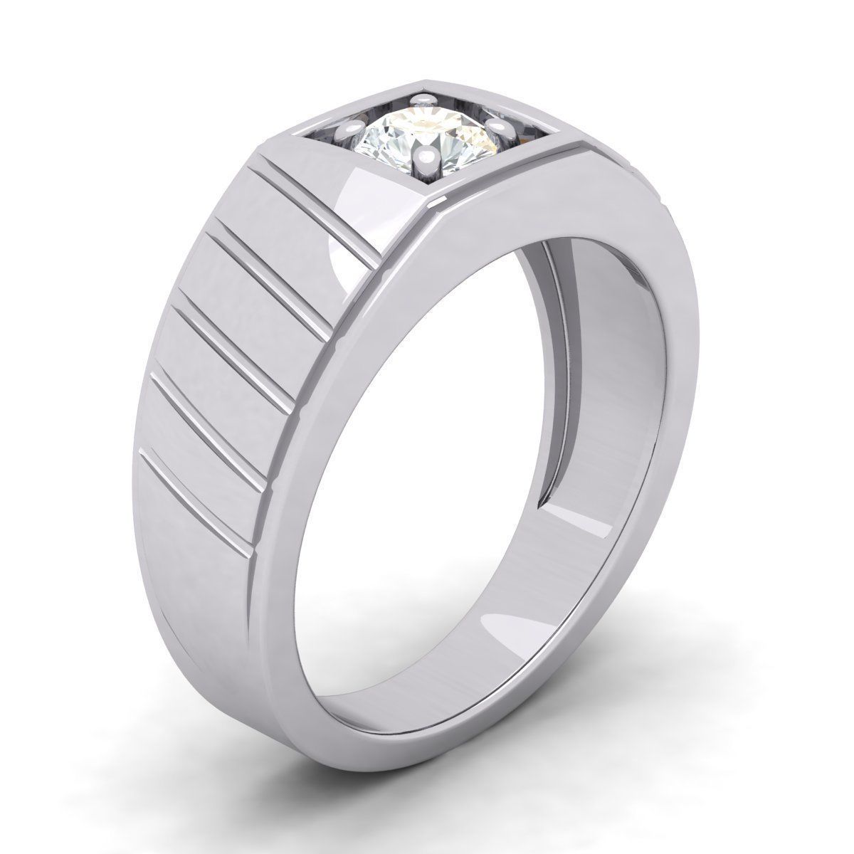 Mens Ring 3D print model_11