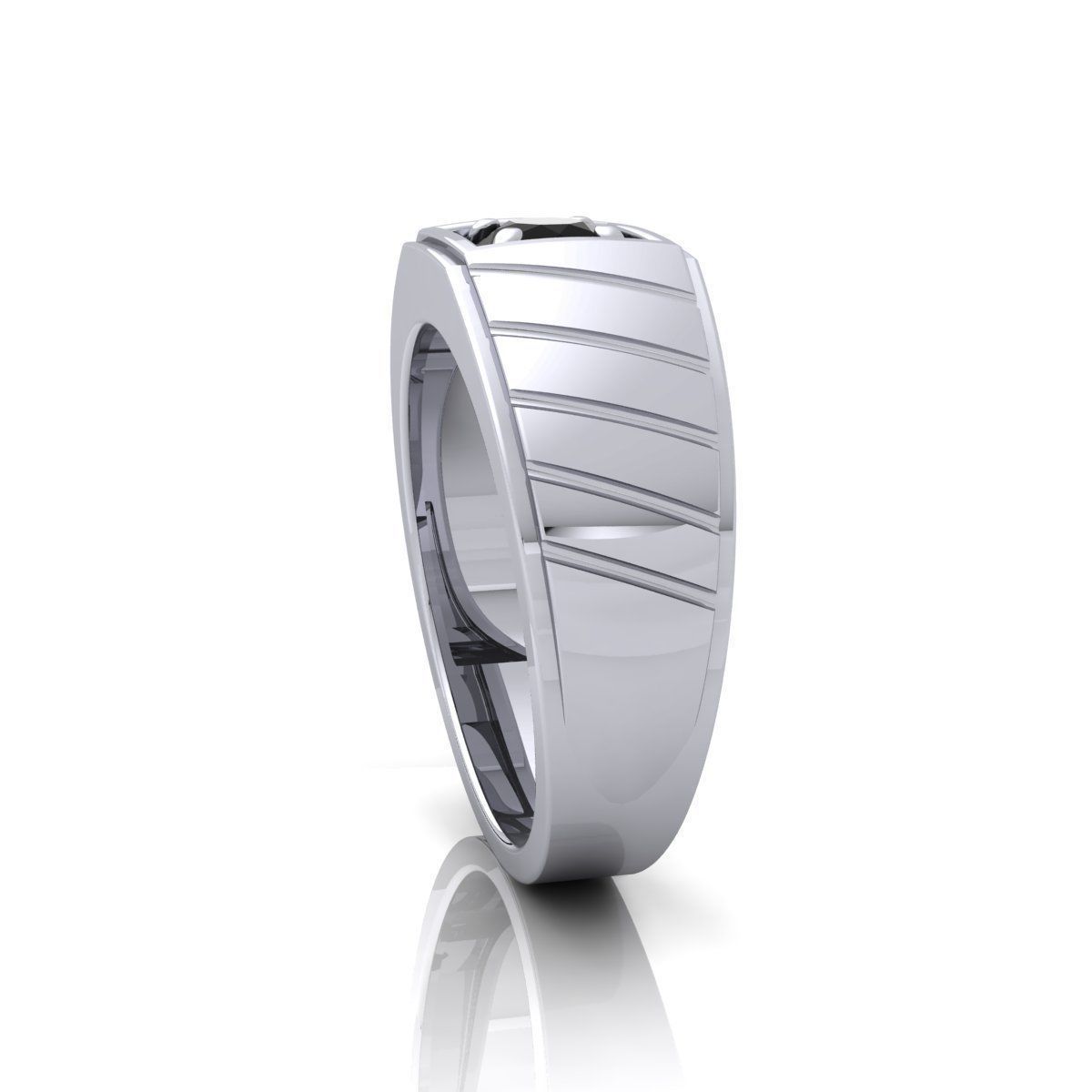 Mens Ring 3D print model_6