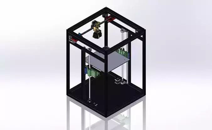3D PRINTER 300x300x400mm 3D print model