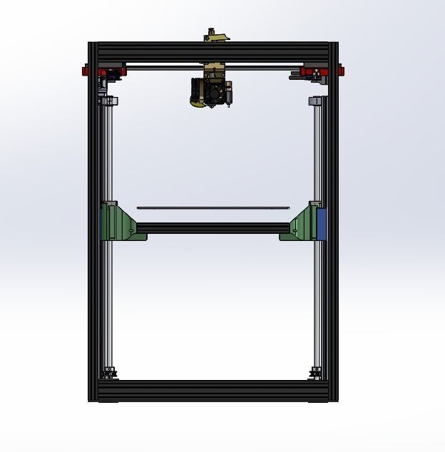 3D PRINTER 300x300x400mm 3D print model_1