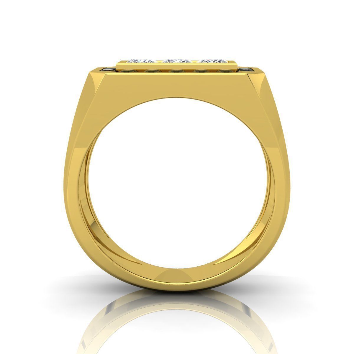 Mens Fancy Ring  Free 3D print model_6