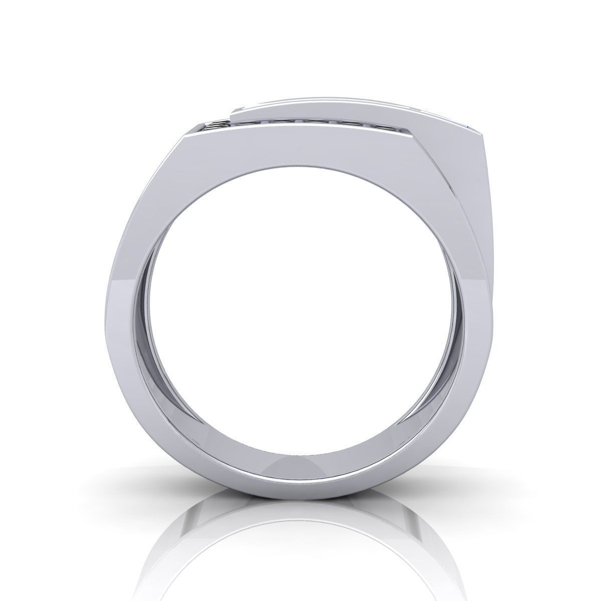 Mens Ring  3D print model_7