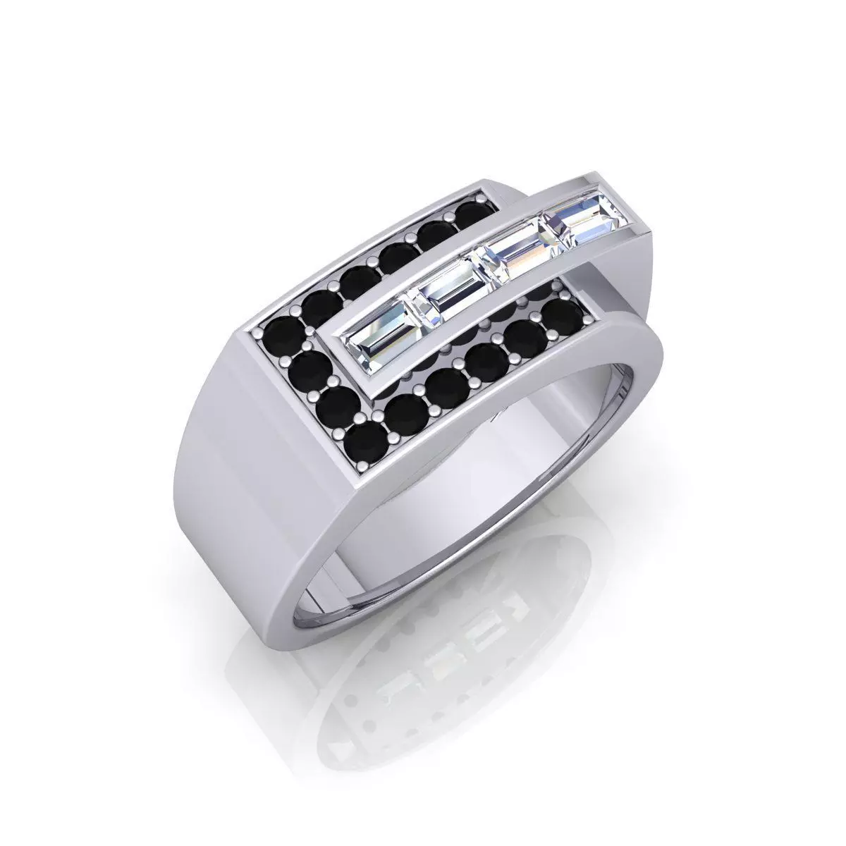 Mens Ring  3D print model_0