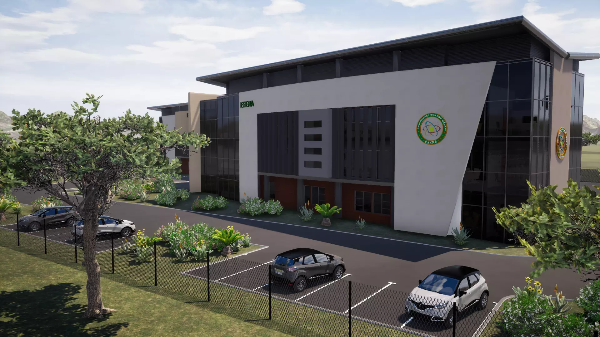 Office Block 3D model_0